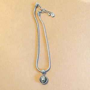 Brighton Necklace, 2-Sided, Silver